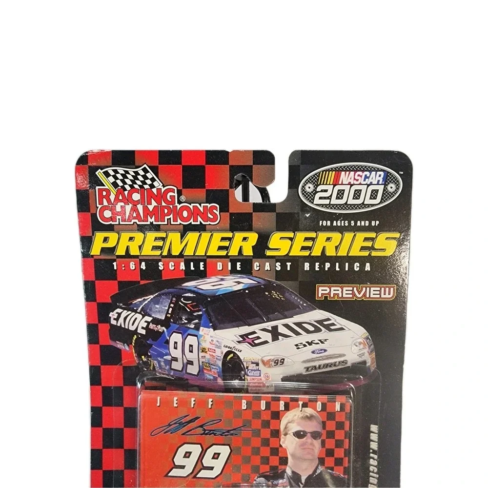Jeff Burton # 99 Exide Racing Champions Premier Series Nascar 2000 1:64 NIP